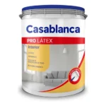 Casablanca Pro Interior Pintura Látex Blanco Mate 10 Litros