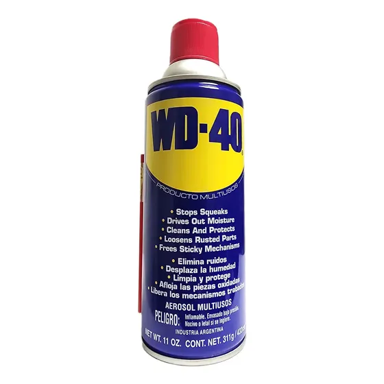 WD-40 Lubricante Multiusos Aerosol 311g Grande - Desbloquea y Protege