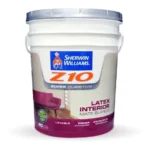 Pintura Látex Interior Sherwin-Williams Z10 Antihongos Blanco Mate 10 Litros