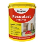Sinteplast Recuplast Frentes Impermeabilizante Elástico Exterior Blanco 4 Litros