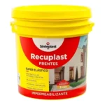 Sinteplast Recuplast Frentes Impermeabilizante Elástico Blanco 10 Litros