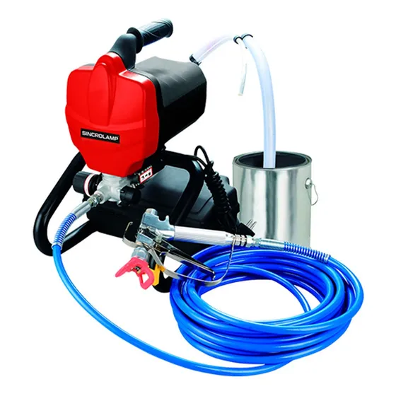 Sincrolamp Pistola de Pintar Airless Pro 110 650W 3000 PSI