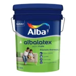 Alba Albalatex Pintura Látex Interior Mate Blanco 20 Litros