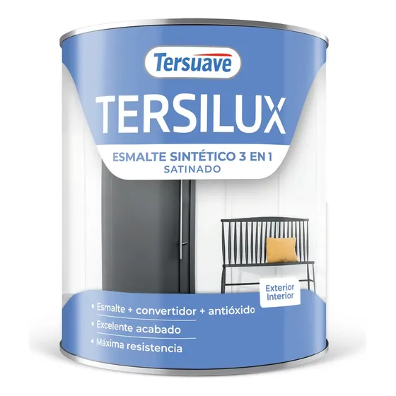 Tersuave Tersilux Esmalte Sintético 3 en 1 Satinado Blanco 1 Litro