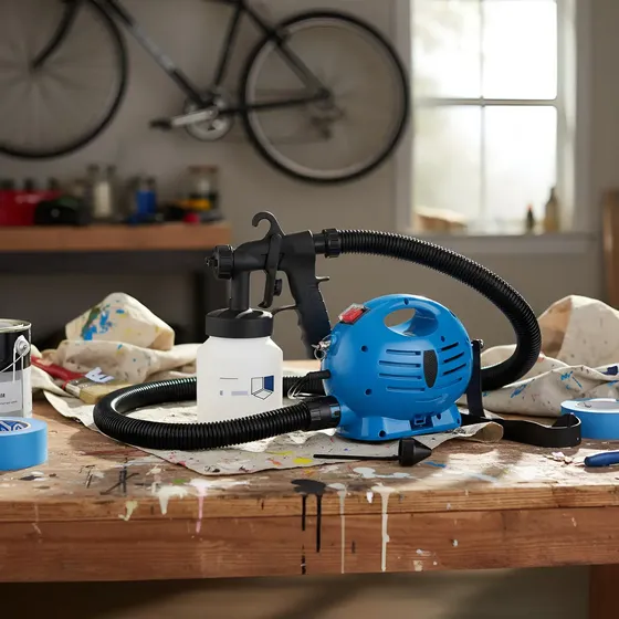 Equipo Eléctrico de Pintar Spray 650W | Máquina Pulverizadora para Pinturas Sinteplast