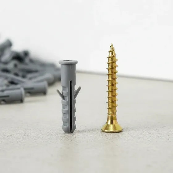 Kit Combo Tornillos y Tarugos N°8 x 2000 Unidades - Fijación Reforzada