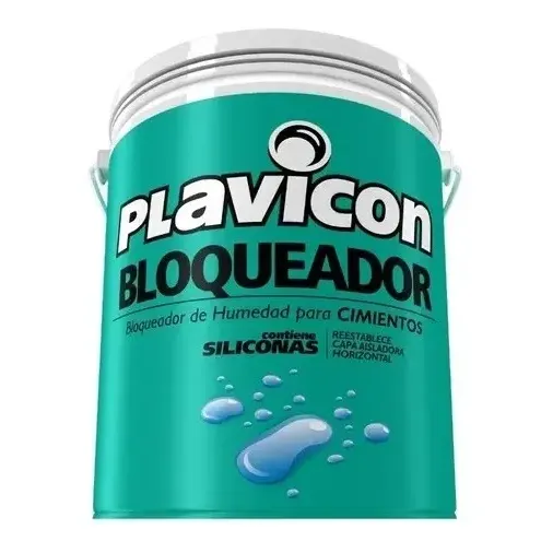 Plavicon Bloqueador de Humedad para Cimientos 4 Litros
