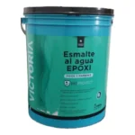 Victoria Esmalte Epoxi Al Agua 4L para Pisos, Paredes y Azulejos