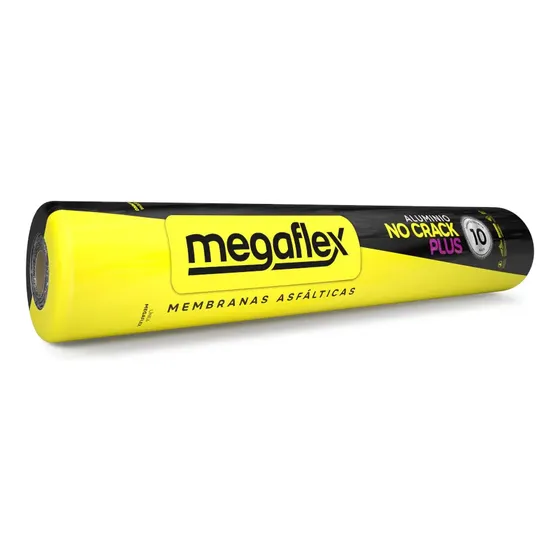 Membrana Asfáltica Megaflex No Crack N°450 Rollo 40kg