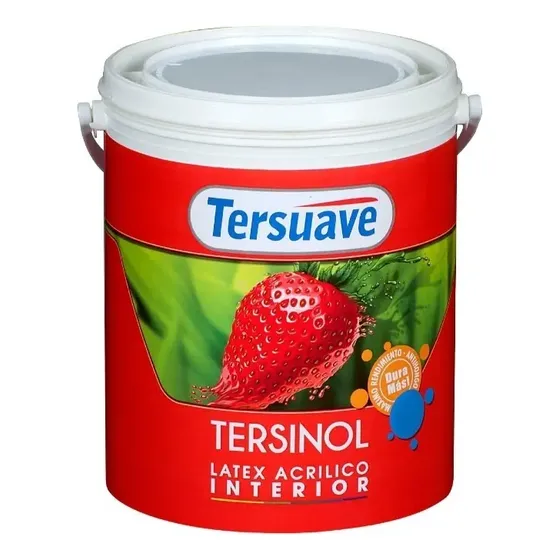 Pintura Látex Tersuave Tersinol Interior 4 Litros