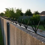 Púas de Seguridad de Acero Laminado en Frío para Medianeras y Rejas - 10 Metros
