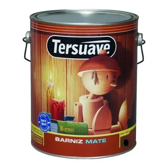 Tersuave Barniz Sintético Mate 1 Litro Interior Exterior