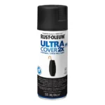 Pintura Aerosol Rust-Oleum Ultra Cover 2X Negro Mate Multipropósito 340g