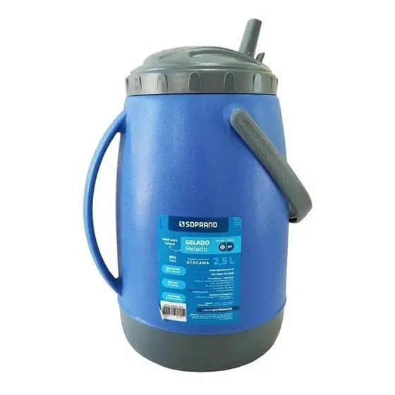 Bidón Térmico Soprano 2.5 Litros con Pico Vertedor para Tereré