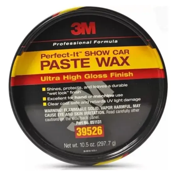 3M Cera En Pasta Automotriz Brillante Protectora 39526 297.7g