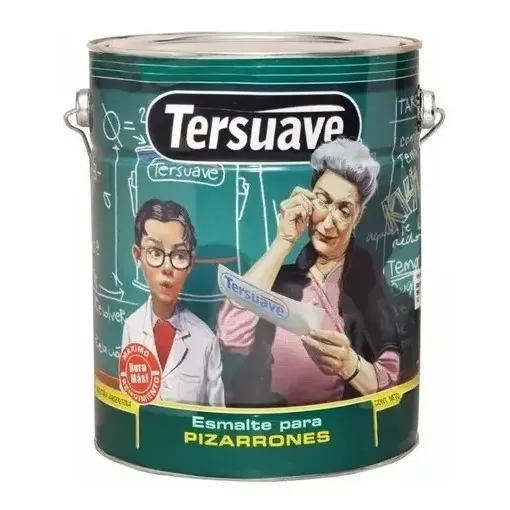 Tersuave Pintura Pizarrón Verde Mate 4 Litros