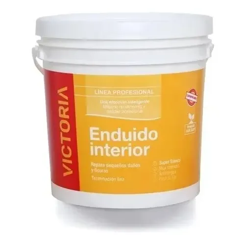 Victoria Enduido Interior Fácil Lijado 10 Litros