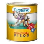 Tersuave Esmalte Sintético para Pisos Rojo 1 Litro