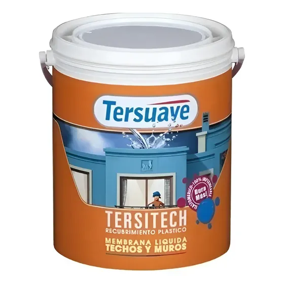 Tersitech Membrana Líquida Impermeabilizante Techos y Muros 1 Kg