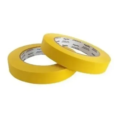 Cinta de Enmascarar Sherwin Williams Automotriz Amarilla 18mm x 40mts Pack x10