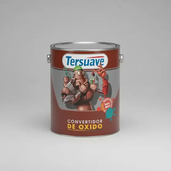 Tersuave Convertidor de Óxido Anticorrosivo Base para Pintura 1 Litro