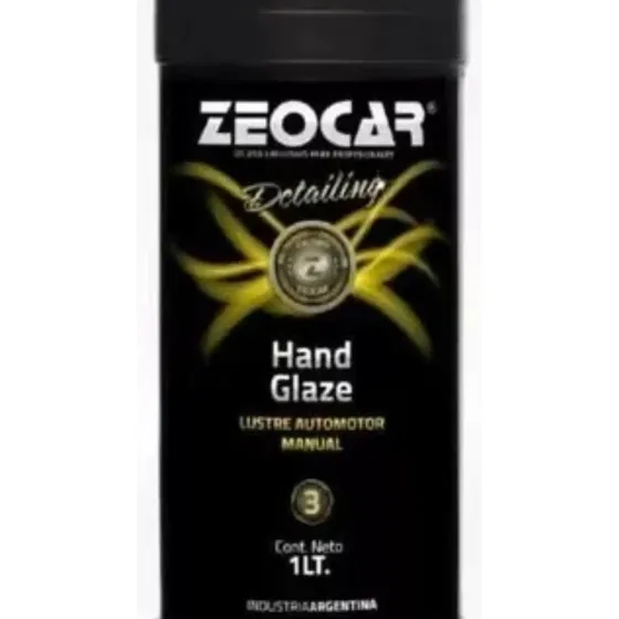 Zeocar Lustre Automotor Manual Paso 3 Detailing 1 Litro