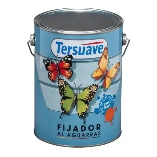Tersuave Fijador Sellador al Aguarrás Transparente 4 Litros
