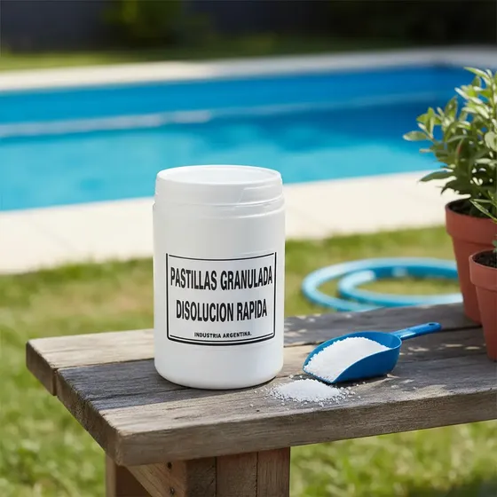 Cloro para Piscinas Granulado Disolución Rápida 3kg