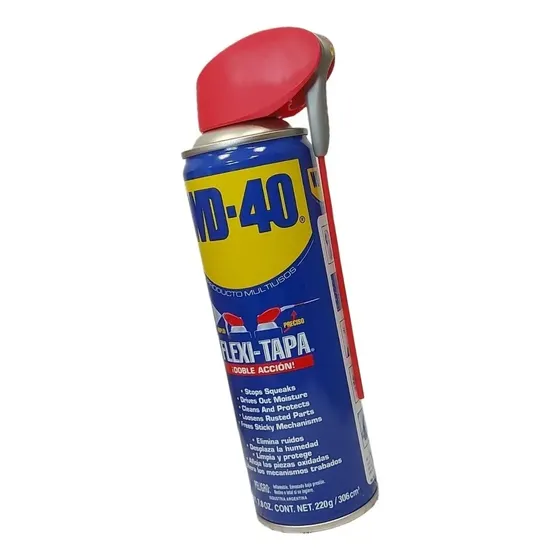 WD-40 Lubricante Multiuso Aerosol Flexitapa 220g