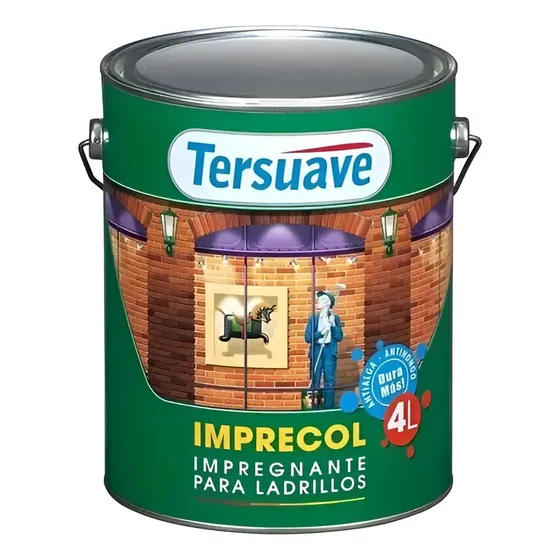 Tersuave Imprecol Impregnante para Ladrillos Color Cerámica 4 Lts
