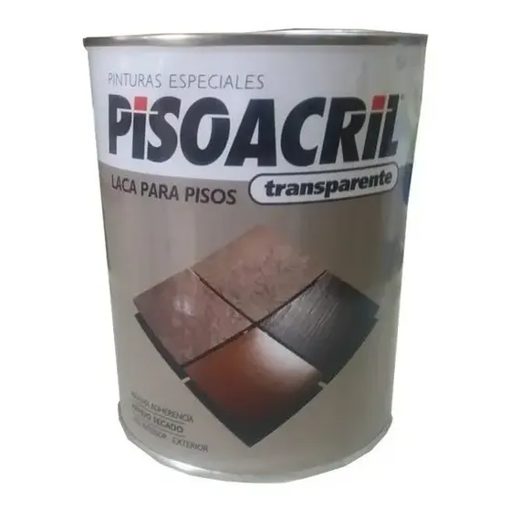 Plavicon Pisoacril Laca Sintética Incolora Transparente para Pisos 1 Litro