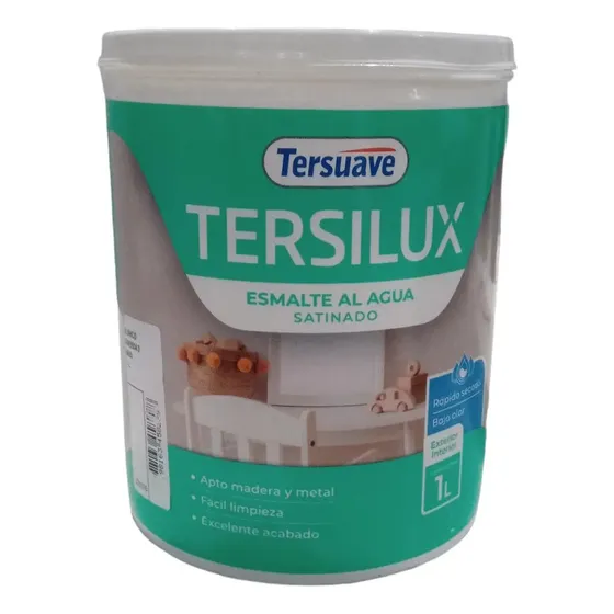 Tersuave Esmalte Acuoso Multiuso Satinado Blanco 1 Litro