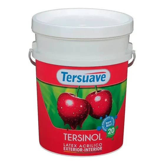 Pintura Látex Tersuave Tersinol Interior Exterior 4 Litros