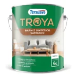 Tersuave Barniz Sintético Satinado Transparente Troya 4 Litros