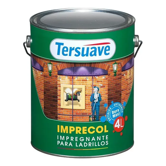 Tersuave Imprecol Impermeabilizante Ladrillos Satinado Natural 4 Lts