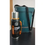 Termo Lusqtoff 1L Acero Inoxidable Doble Pared TL1-9N + Bolso Matero Cuero