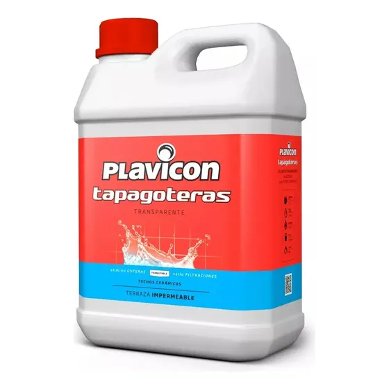 Plavicon Tapagoteras Transparente Impermeabilizante Líquido 5 Litros