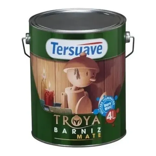 Tersuave Barniz Mate Color Natural 4 Litros para Madera