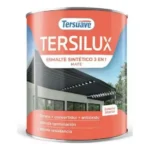 Esmalte Acrílico Multipropósito Tersuave Negro Mate 4 Litros Interior/Exterior