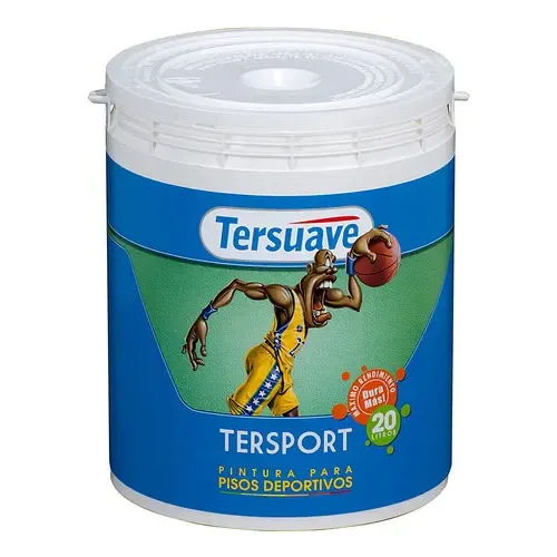 Tersuave Látex Pisos Deportivos Verde 20 Litros