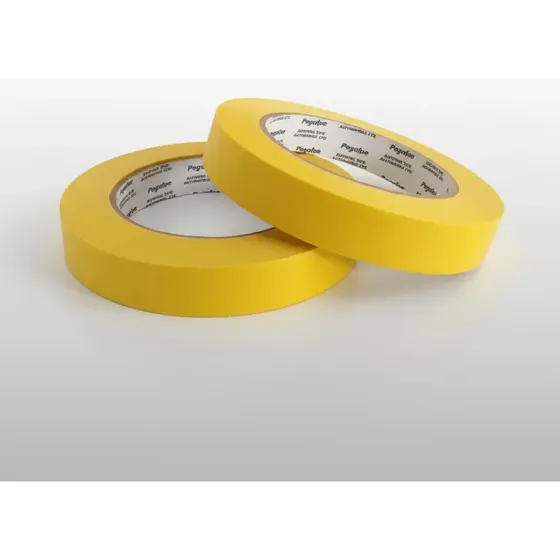 Sherwin Williams Cinta de Enmascarar Automotriz Amarilla 18mm x 40m